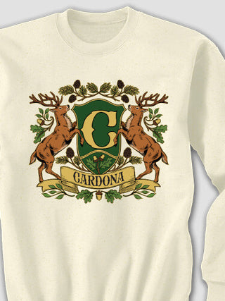 Stag Coat Of Arms : Printed Sweatshirts