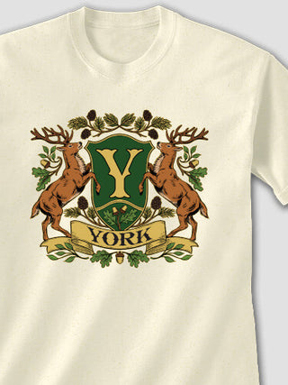 Stag Coat Of Arms : Printed T-Shirts