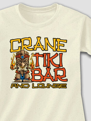 Tiki Bar : Adult Ladies Fitted T-Shirt