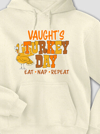 Turkey Day : Printed Hoodies