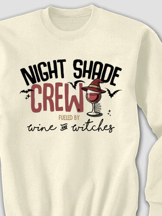 Wine And Witches : Printed Sweatshirts