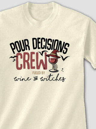 Wine And Witches : Printed T-Shirts