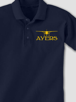 Airplane : Embroidered Polo Shirts
