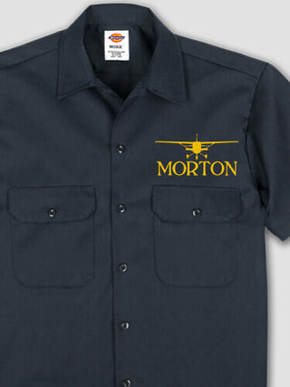 Airplane : Embroidered Work Shirts