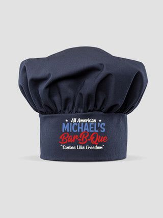 All American BBQ : Embroidered Chef Hat