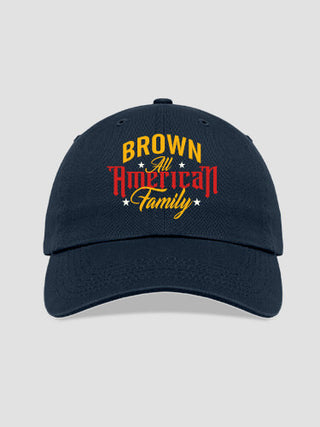 All-American Family : Embroidered Baseball Hats