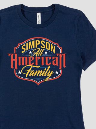 All-American Family : Premium Ladies T-Shirts