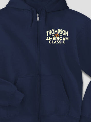American Classic : Embroidered Zip Hoodies