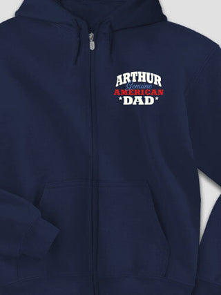 American Dad : Embroidered Zip Hoodies