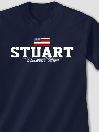 American Flag : Printed T-Shirts