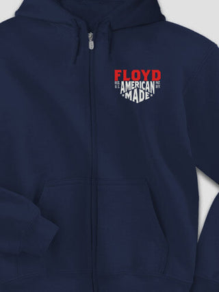 American Made : Embroidered Zip Hoodies