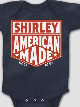 American Made : Printed Baby Bodysuits