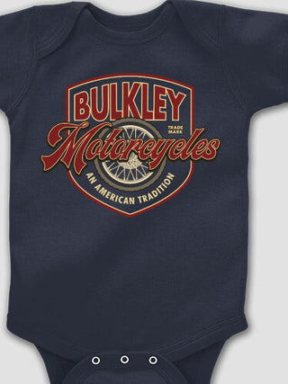 American Motorcycle Tradition : Printed Baby Bodysuits