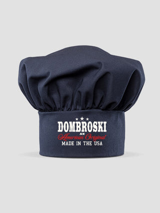 American Original : Embroidered Chef Hat