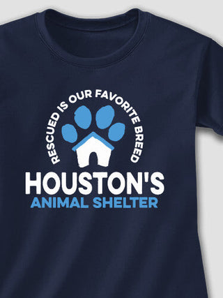 Animal Shelter : Adult Ladies Fitted T-Shirt