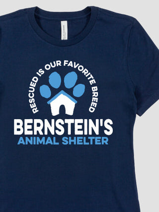 Animal Shelter : Premium Ladies T-Shirts
