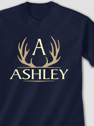 Antler Monogram : Printed T-Shirts