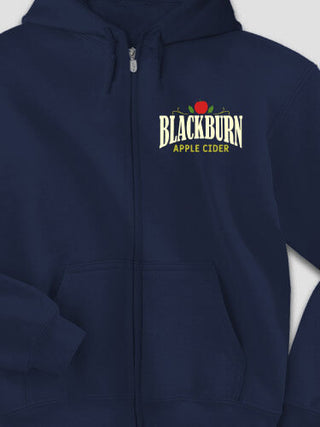 Apple Cider : Embroidered Zip Hoodies