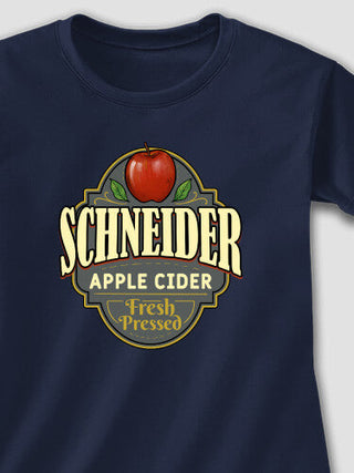 Apple Cider : Adult Ladies Fitted T-Shirt