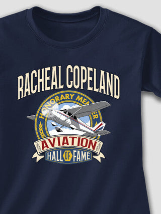 Aviation Hall Of Fame : Adult Ladies Fitted T-Shirt