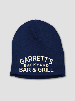 Backyard Bar and Grill : Embroidered Beanies