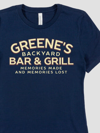 Backyard Bar and Grill : Premium Ladies T-Shirts