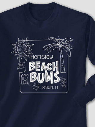 Beach Bums : Printed Long Sleeves