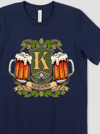 Beer Coat Of Arms : Printed T-Shirts