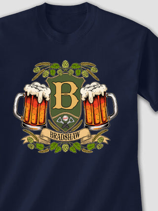 Beer Coat Of Arms : Printed T-Shirts