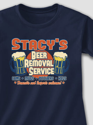 Beer Removal : Printed T-Shirts