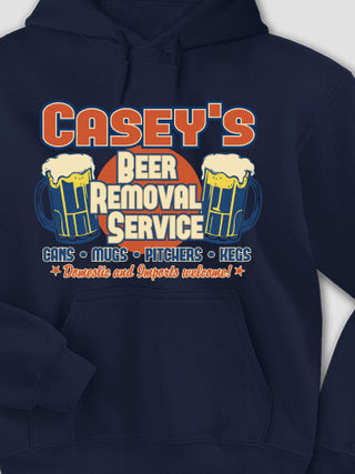 Beer Removal : Printed Hoodies