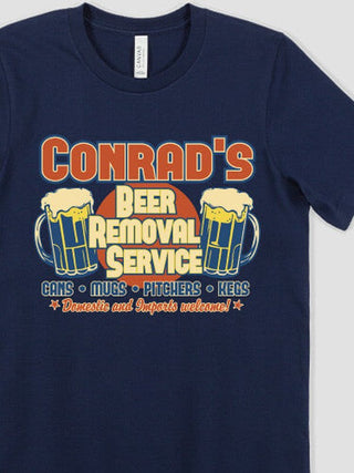 Beer Removal : Premium Printed T-Shirts
