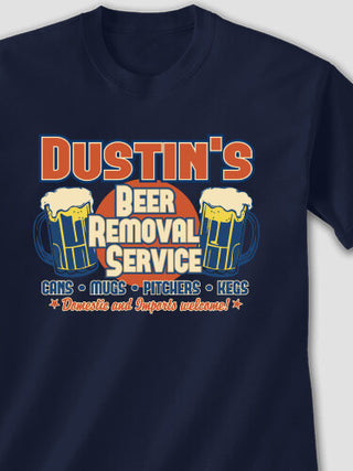 Beer Removal : Printed T-Shirts