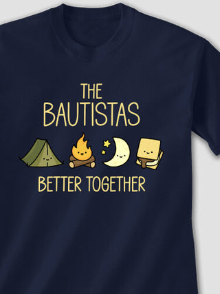 Better Together Camping : Printed T-Shirts