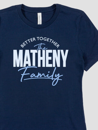 Better Together Family : Premium Ladies T-Shirts