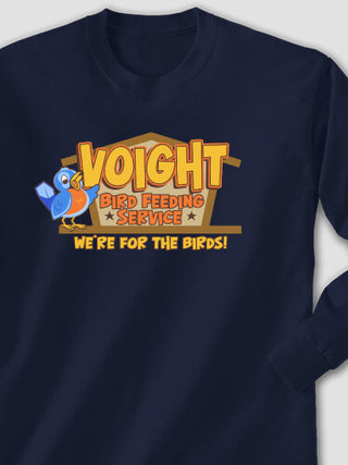 Bird Feeding Service : Printed Long Sleeves