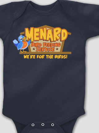 Bird Feeding Service : Printed Baby Bodysuits
