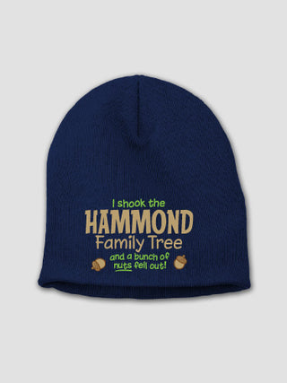 Bunch Of Nuts : Embroidered Beanies