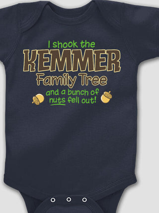 Bunch Of Nuts : Printed Baby Bodysuits
