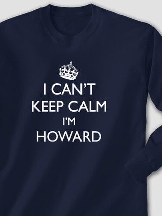 Can't Keep Calm : Printed Long Sleeves
