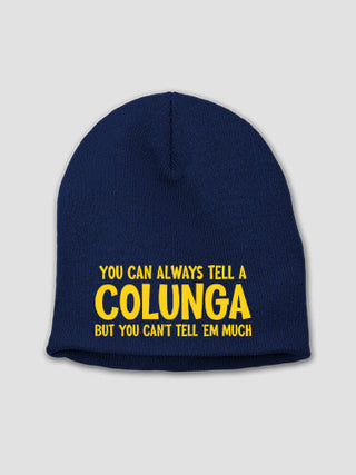 Can't Tell 'Em Much : Embroidered Beanies