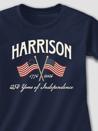 Celebrating 250 Years : Adult Ladies Fitted T-Shirt