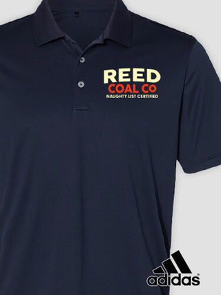 Christmas Coal Company : Embroidered Adidas&reg; Polo Shirts