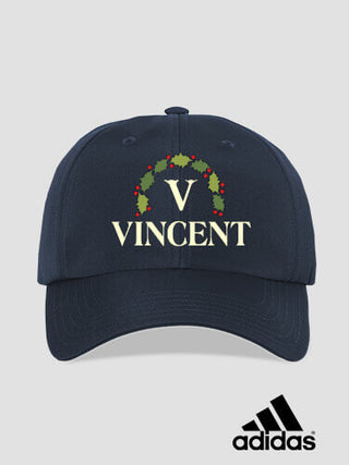 Christmas Monogram : Embroidered Adidas&reg; Hats
