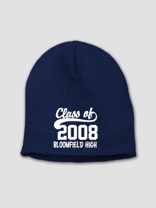 Class Of : Embroidered Beanies
