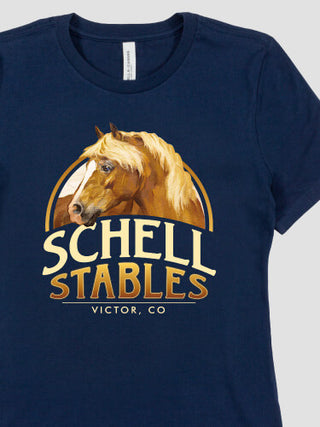 Classic Stables : Premium Ladies T-Shirts