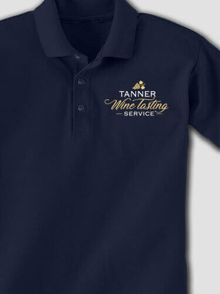 Classic Wine Tasting Services : Embroidered Polo Shirts