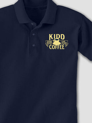 Coffee : Embroidered Polo Shirts