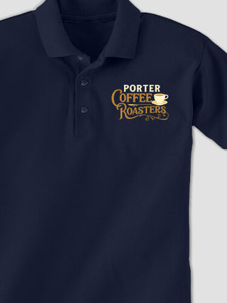 Coffee Roasters : Embroidered Polo Shirts