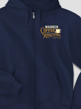 Coffee Roasters : Embroidered Zip Hoodies